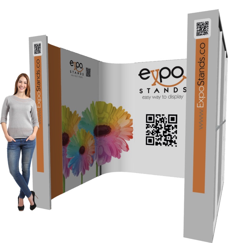 Backwalls y Backings publicitarios Displays para ferias y eventos