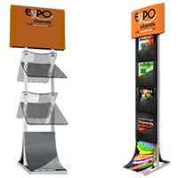 Porta brochures - porta impresos - porta libros - porta revistas