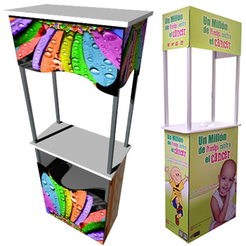 Stand 2x2 backwall y counter